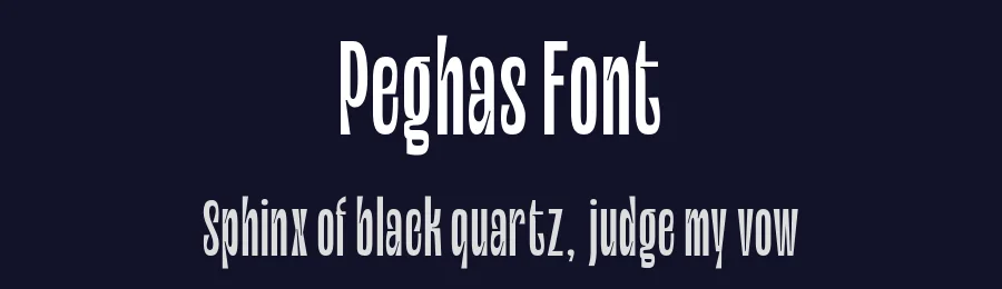 Peghas Font by holyline design — Sans Serif Font — thumbnail 2