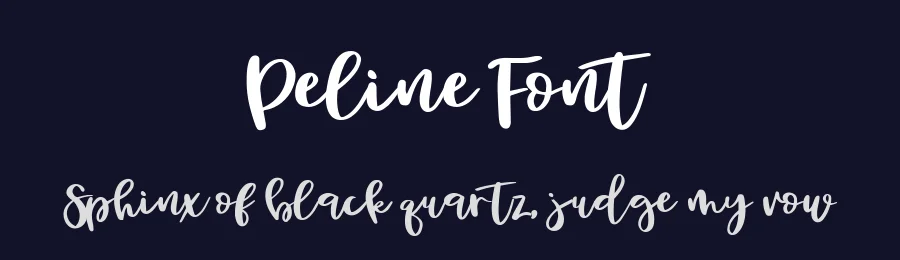 Peline Font by metafontsy — Script Handwritten Font — thumbnail 2