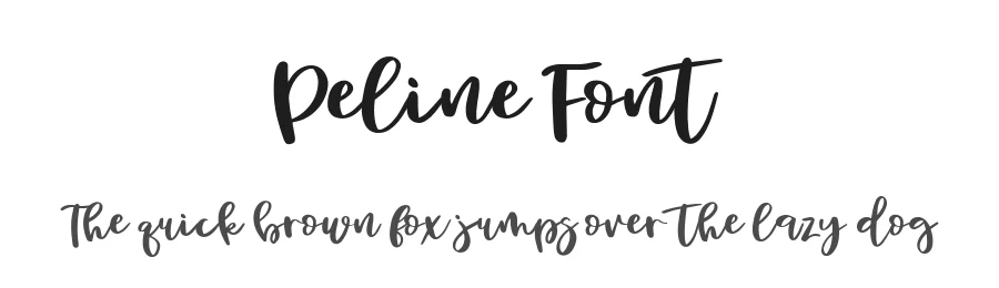 Peline Font by metafontsy — Script Handwritten Font