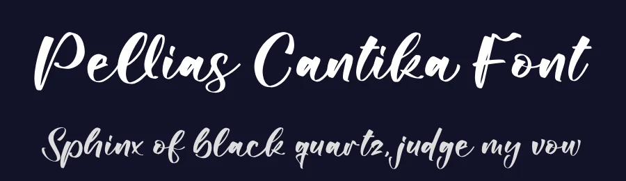 Pellias Cantika Font by perspectype — Script Handwritten Font — thumbnail 2