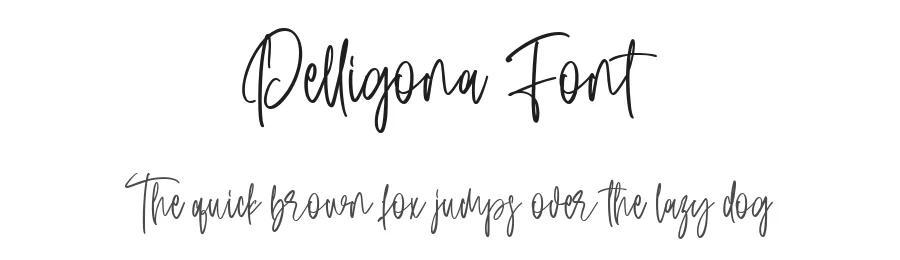 Pelligona Font by metafontsy — Script Handwritten Font