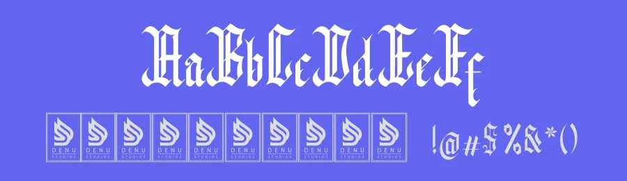 Pelysska Font by Denustudios — Blackletter Font — thumbnail 3