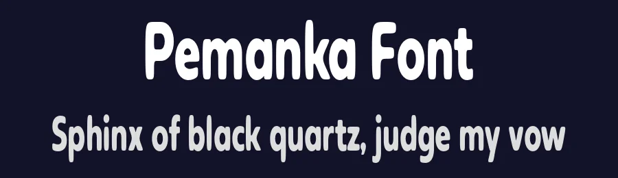 Pemanka Font by gatype — Display Font — thumbnail 2