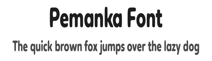Pemanka Font by gatype — Display Font