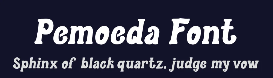 Pemoeda Font by lettero project — Display Font — thumbnail 2