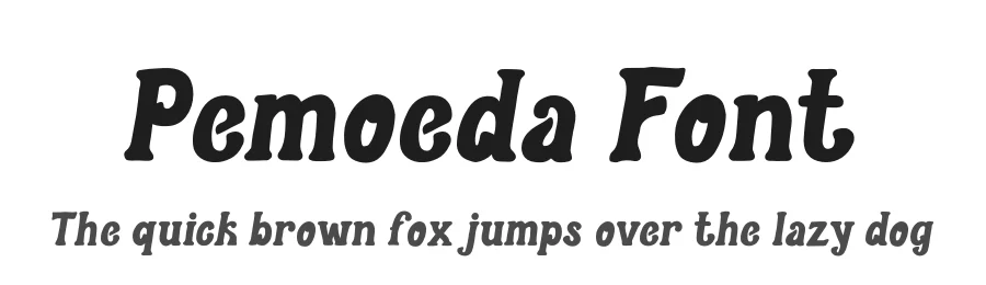 Pemoeda Font by lettero project — Display Font