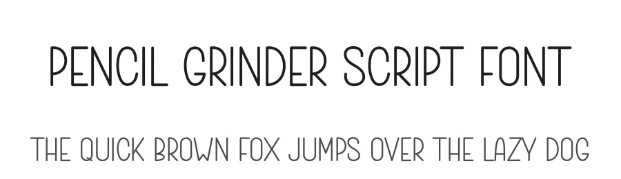 Pencil Grinder Script Font by freshtypeink — Decorative Font