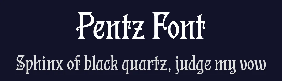 Pentz Font by Fort Foundry — Display Font — thumbnail 2