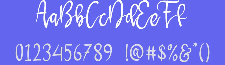 Peony Flower Script Font by andikastudio — Script Handwritten Font — thumbnail 3