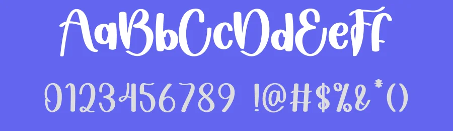 People Camping Font by creativeletter — Script Handwritten Font — thumbnail 3