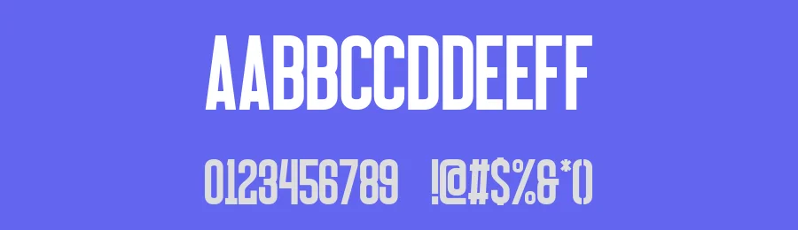 People – Condensed Sans Serif Font by Craftedtype — Decorative Font — thumbnail 3
