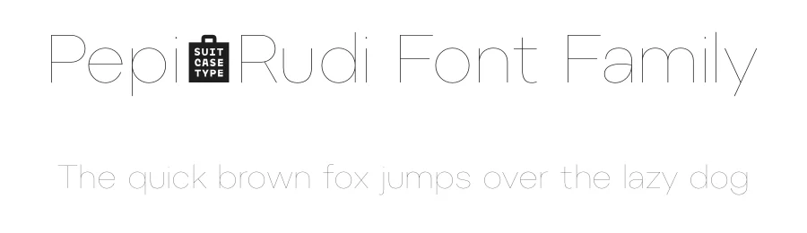 Pepi/Rudi Font Family by Suitcase Type Foundry — Decorative Font