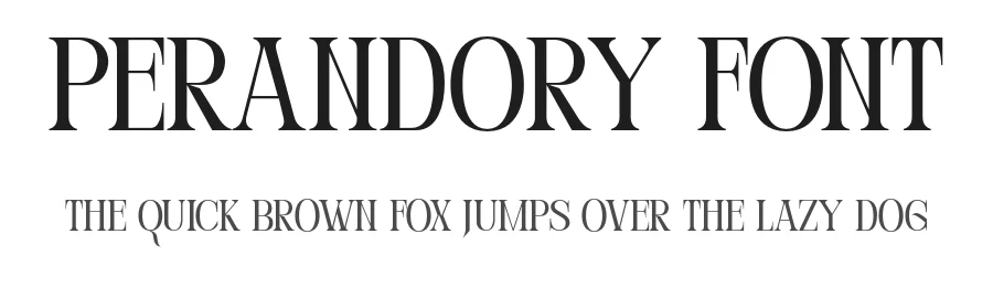 Perandory Font by Kulturë Type — Serif Font