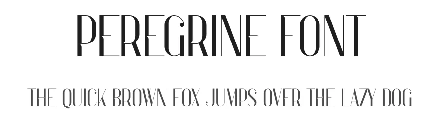 Peregrine Font by vpcreativeshop — Display Font