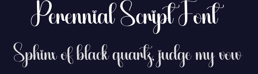 Perennial Script Font by creativeletter — Script Handwritten Font — thumbnail 2
