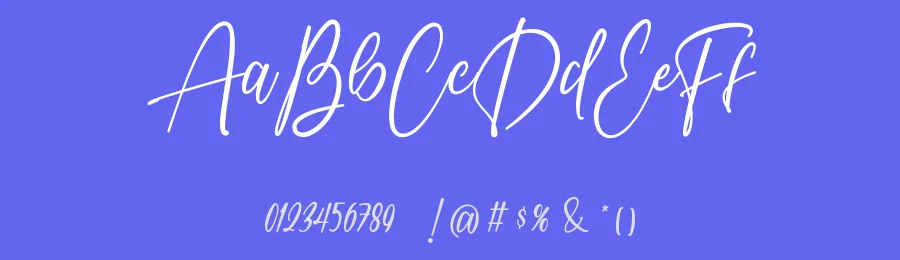 Perfect Ausmar Font by wibisono2001 — Script Handwritten Font — thumbnail 3