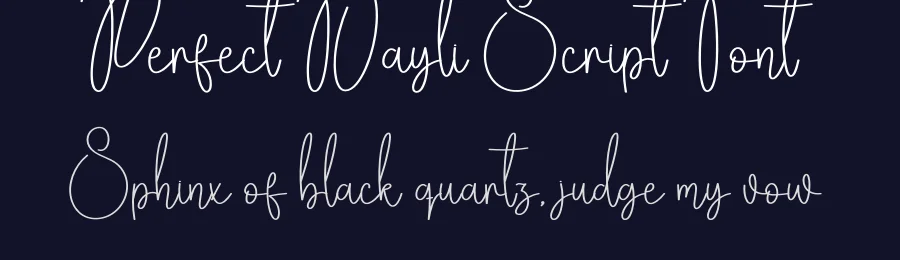 Perfect Dayli Script Font by creativeletter — Script Handwritten Font — thumbnail 2