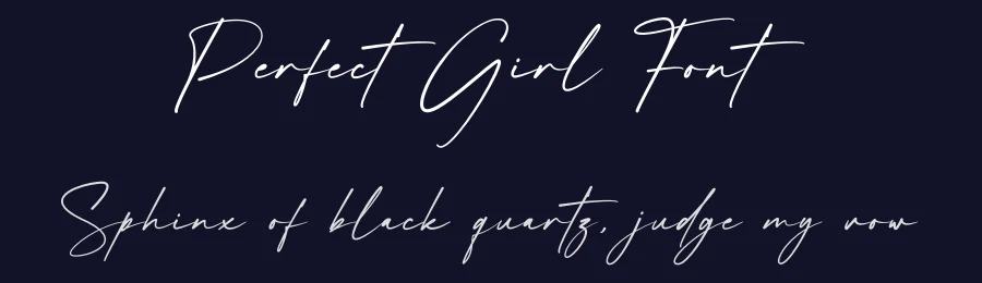 Perfect Girl Font by Rantautype — Sans Serif Font — thumbnail 2