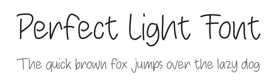 Perfect Light Font by Studio Hello Good — Script Handwritten Font