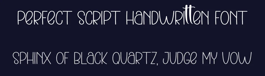 Perfect Script Handwritten Font by inermediaSTUDIO — Display Font — thumbnail 2