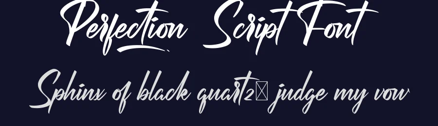 Perfection Script Font by nihstudio — Script Handwritten Font — thumbnail 2
