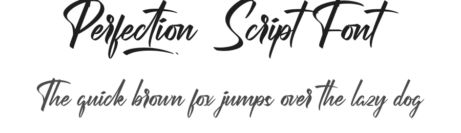 Perfection Script Font by nihstudio — Script Handwritten Font
