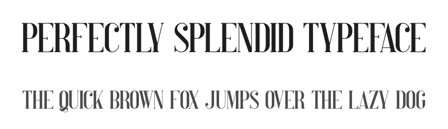 Perfectly Splendid Typeface by vpcreativeshop — Decorative Font