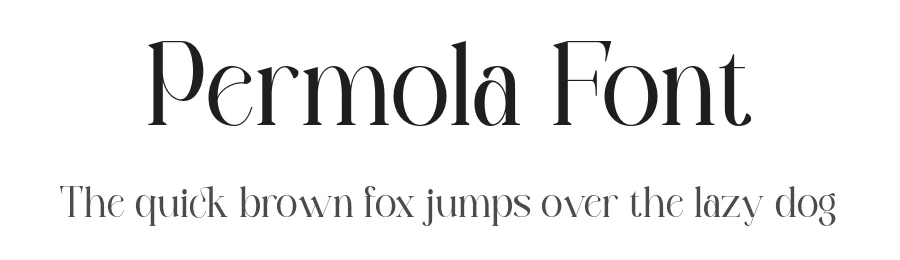 Permola Font by tebaltipiss — Serif Font