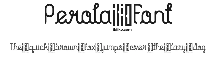 Perola Font by ikiiko type — Decorative Font