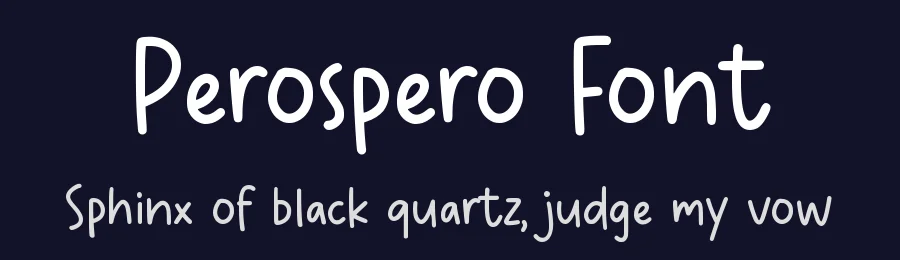 Perospero Font by Allouse.Studio — Display Font — thumbnail 2
