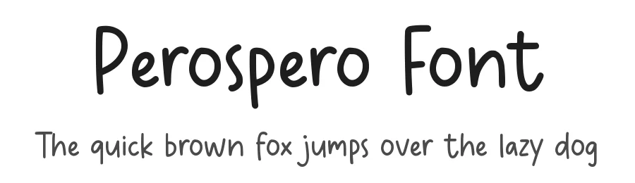 Perospero Font by Allouse.Studio — Display Font
