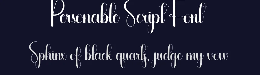 Personable Script Font by andikastudio — Script Handwritten Font — thumbnail 2