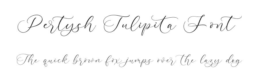 Pertysh Tulipita Font by stylishtype.co — Script Handwritten Font