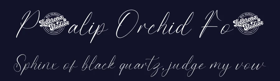 Petalip Orchid Font by letterenastudios — Script Handwritten Font — thumbnail 2