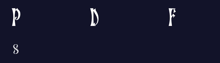 Petalis Display Font by Dreips — Blackletter Font — thumbnail 2