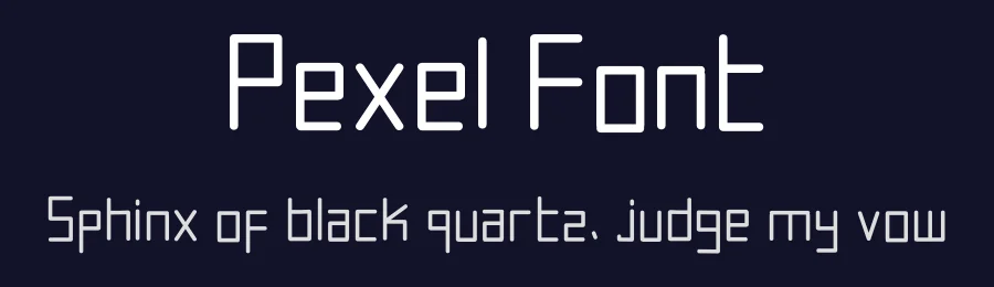 Pexel Font by inermediaSTUDIO — Sans Serif Font — thumbnail 2