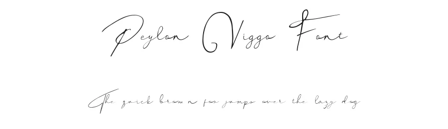 Peylon Viggo Font by madeDeduk — Script Handwritten Font