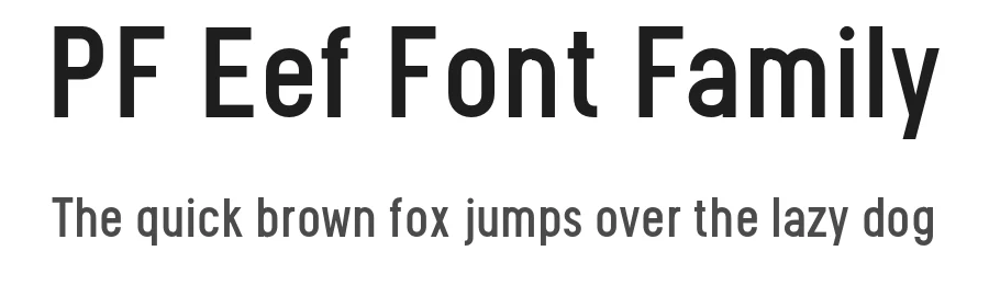 PF Eef Font Family by Panos Vassiliou — Decorative Font