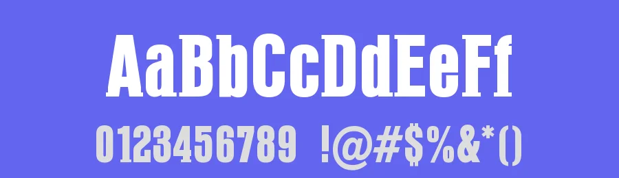 PF Fusion Slab Font by Panos Vassiliou — Slab Serif Font — thumbnail 3
