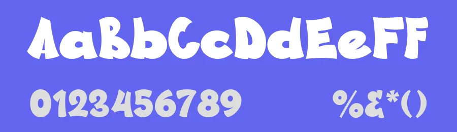 PGR Counter – Big Display Font by Pikgura Type — Display Font — thumbnail 3