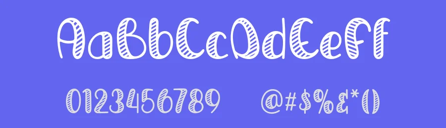 PGR Crochet – Playful Font by Pikgura Type — Display Font — thumbnail 3