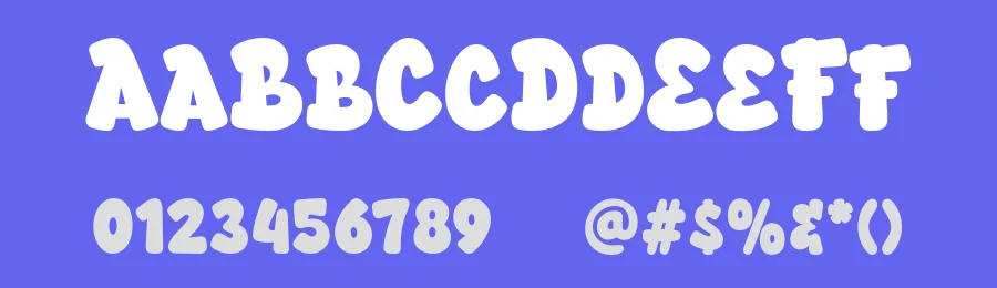 PGR Quacker – Bubbly Display Font by Pikgura Type — Display Font — thumbnail 3