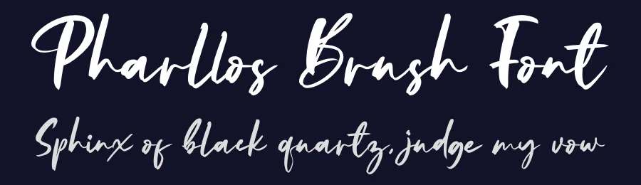 Pharllos Brush Font by letterenastudios — Script Handwritten Font — thumbnail 2