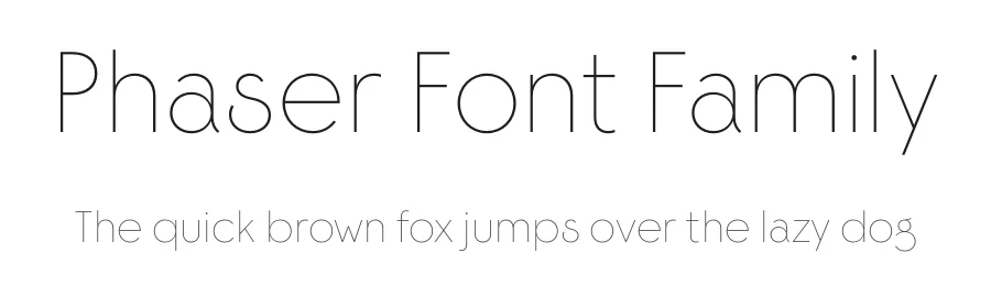 Phaser Font Family by Mark Butchko — Sans Serif Font