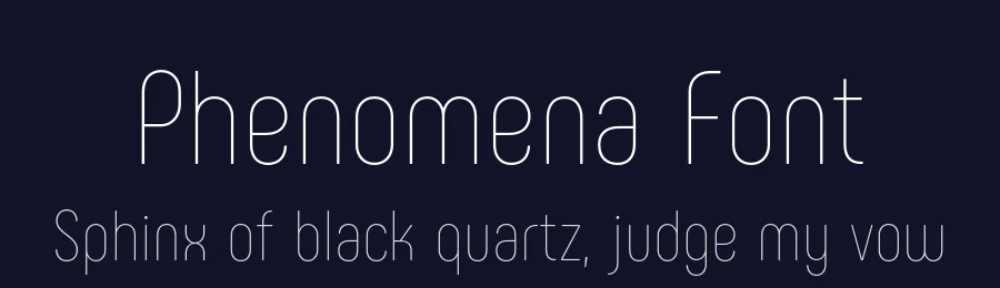 Phenomena Font by Radomir Tinkov — Sans Serif Font — thumbnail 2