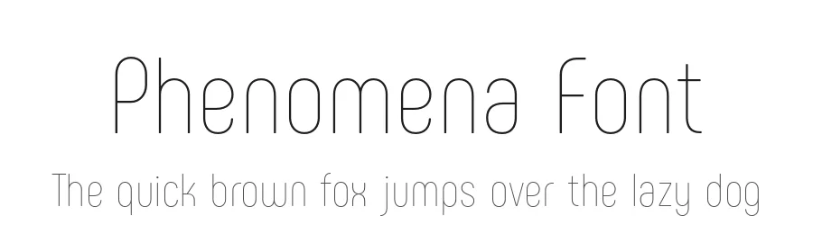 Phenomena Font by Radomir Tinkov — Sans Serif Font