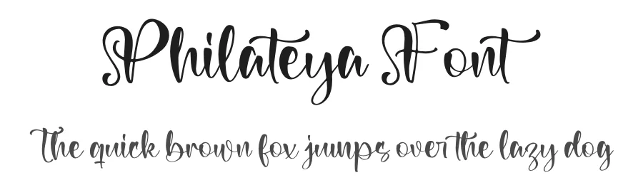 Philateya Font by letterfabric — Script Handwritten Font