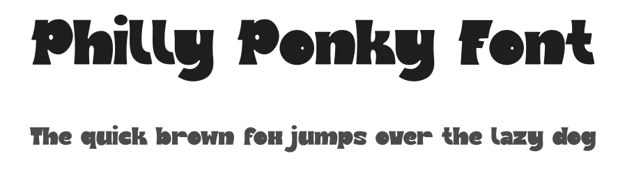 Philly Ponky Font by BRAINWAVES STUDIO — Display Font