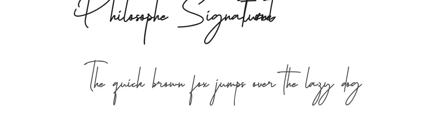 Philosophe Signature Font by edricstudio — Script Handwritten Font
