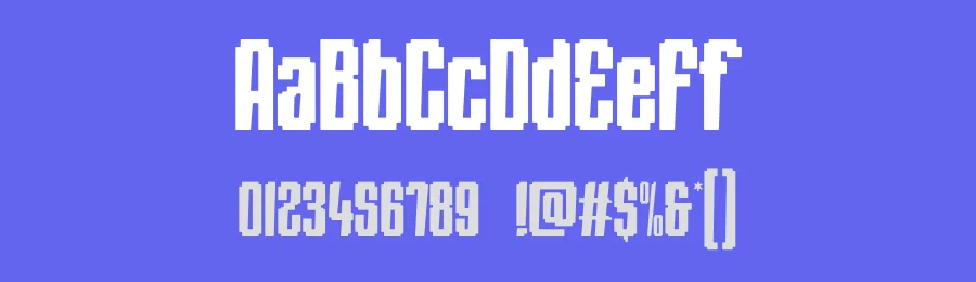Phonixea – Pixel Condensed Font by MaikoHatta — Display Font — thumbnail 3